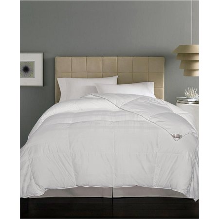 KATHY IRELAND 500 Thread Count Down Feather Comforter, White, King KI015003